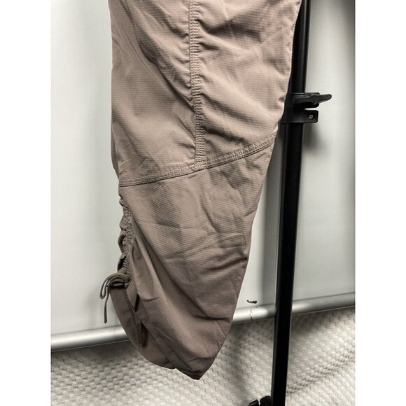 Indygena Nakato Crop Capri Taupe Brown Hiking Outdoor Athletic Pull On Pants XL - Picture 7 of 9
